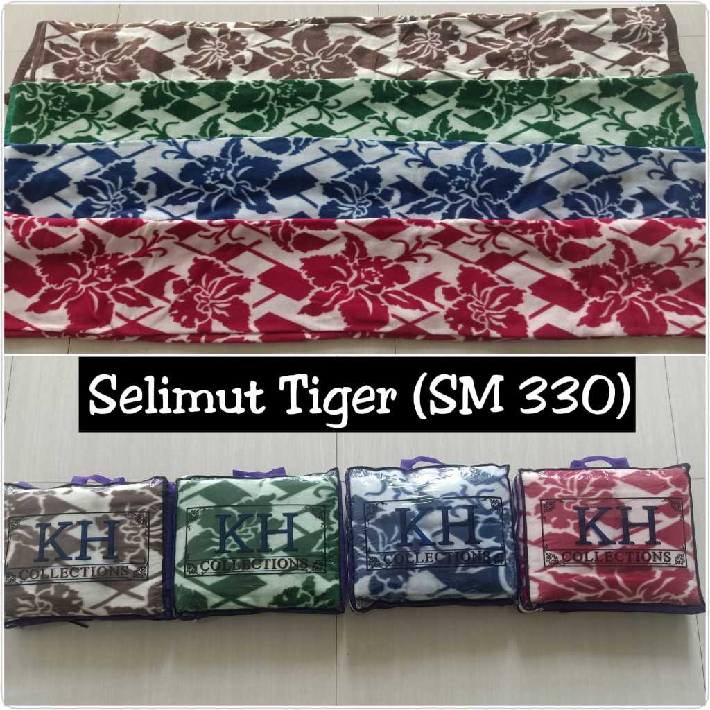 Selimut KH Tiger Uk. 145 x 195 CM / Selimut Hotel Tebal