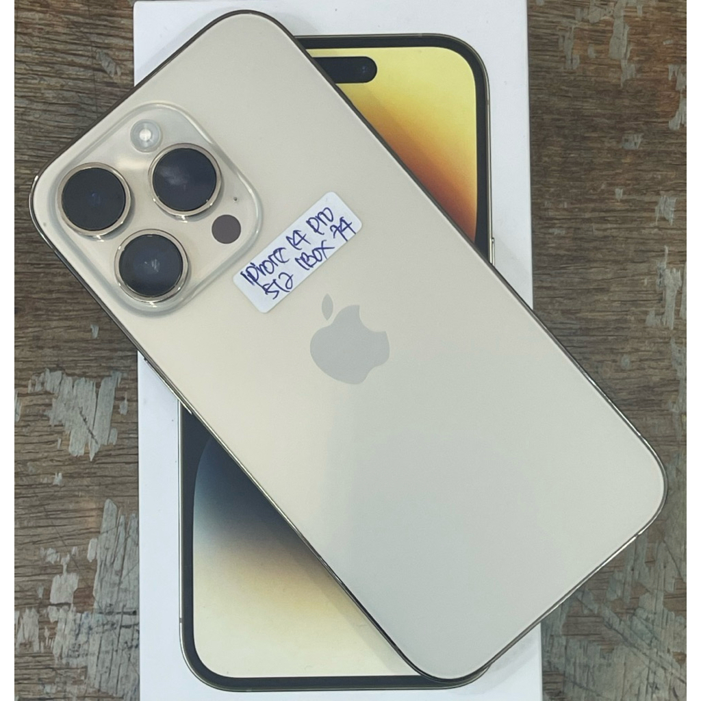 Hp Second iPhone 14 Pro 512GB SA/A Fullset