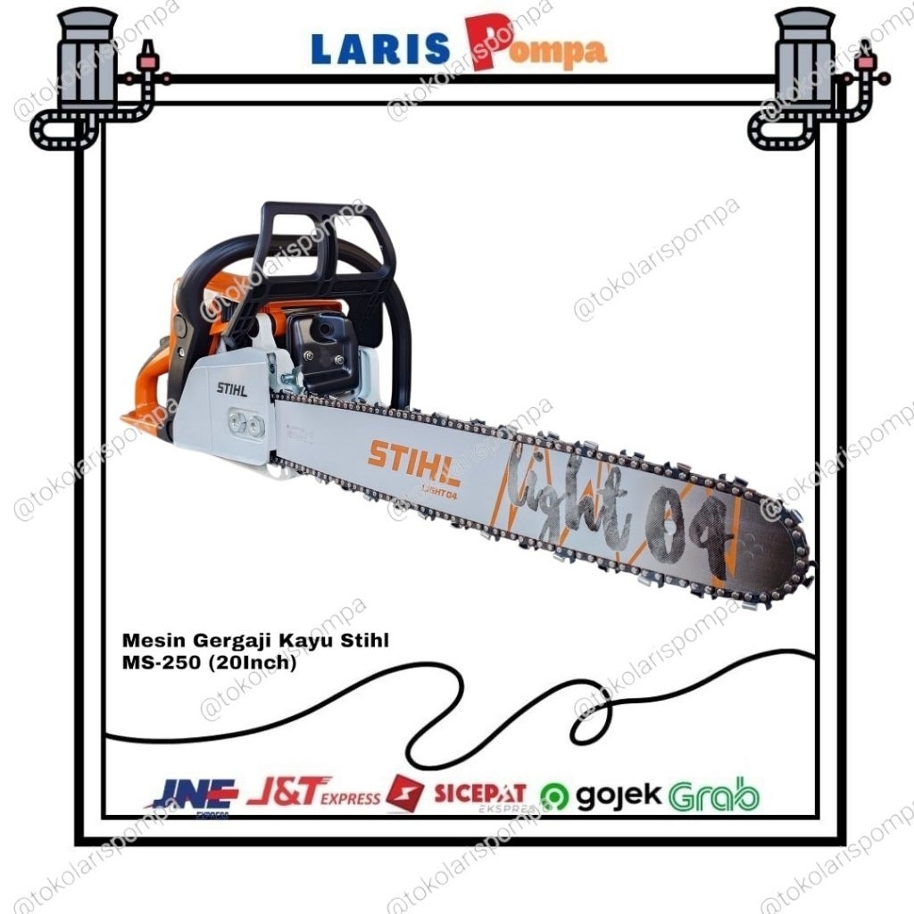 Mesin Gergaji Kayu Stihl MS-250 (20Inch)