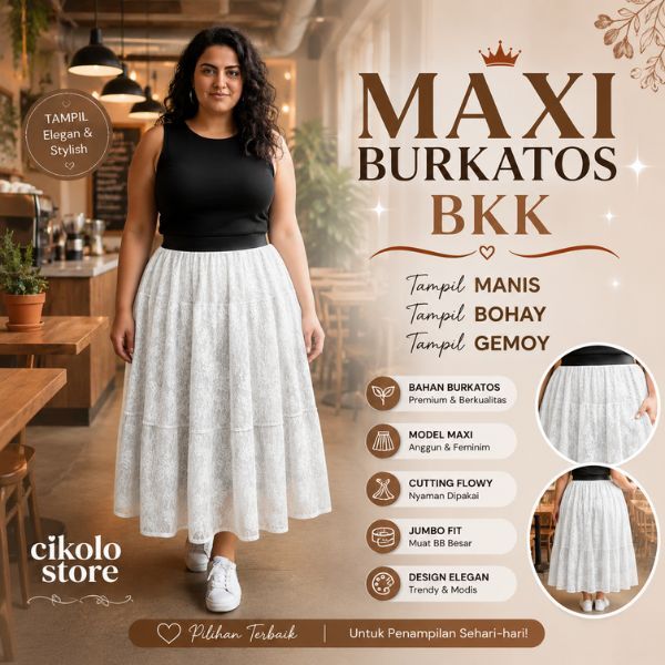 ROK TUTU BRUKAT IMPORT PREMIUM REALPICT SIZE JUMBO