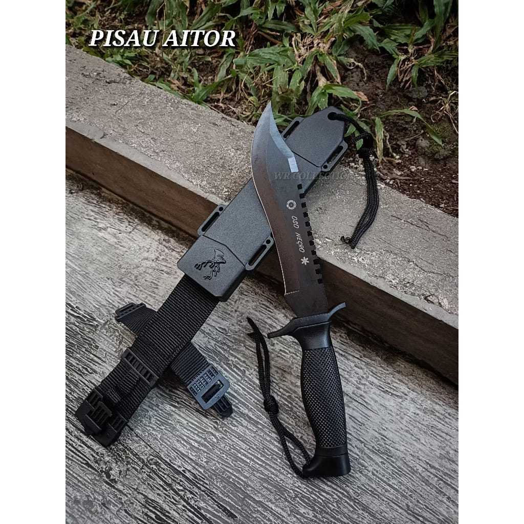 Pisau Aitor / Pisau Aitor Oso Negro Survival Kit / Pisau Berburu / Pisau Survival