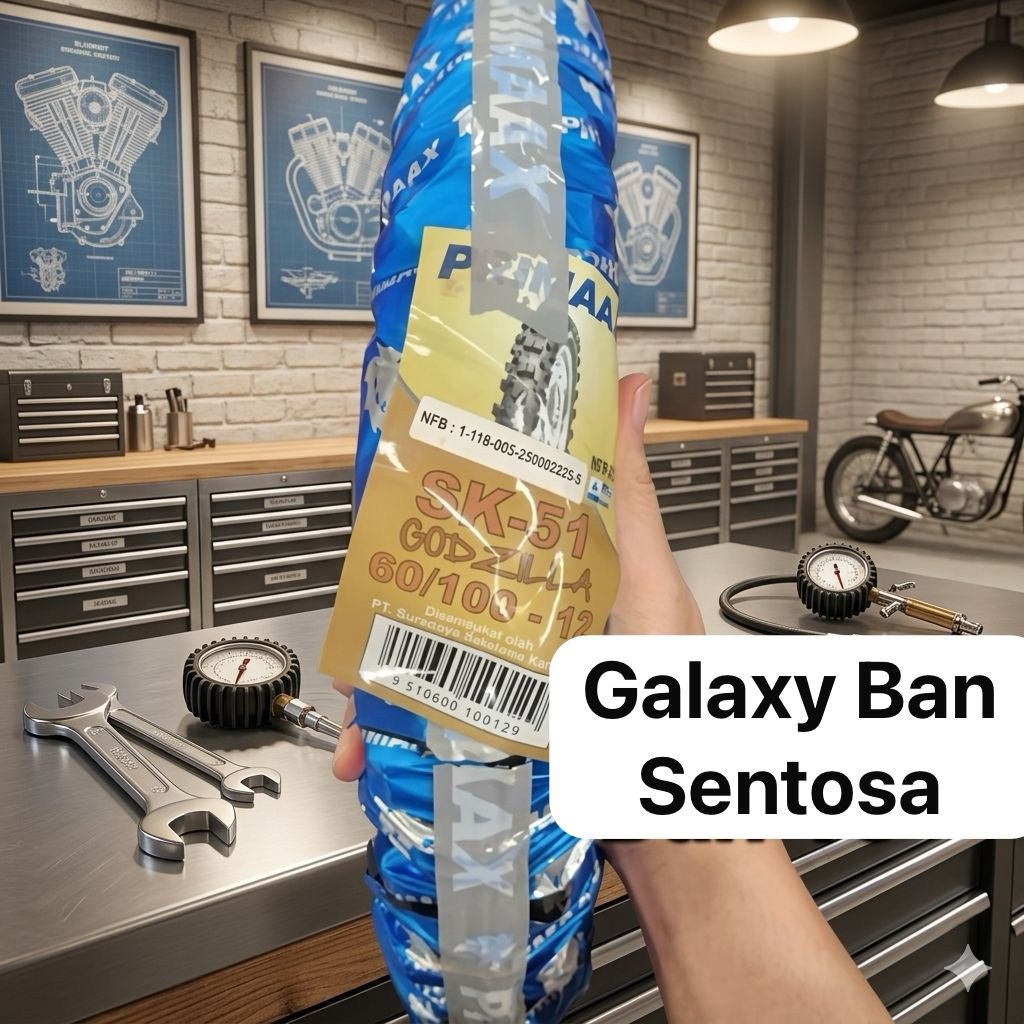Ban Trail Mini Primaax SK51 Godzilla 60/100-12 Tubetype Ban Trail mini ring 12