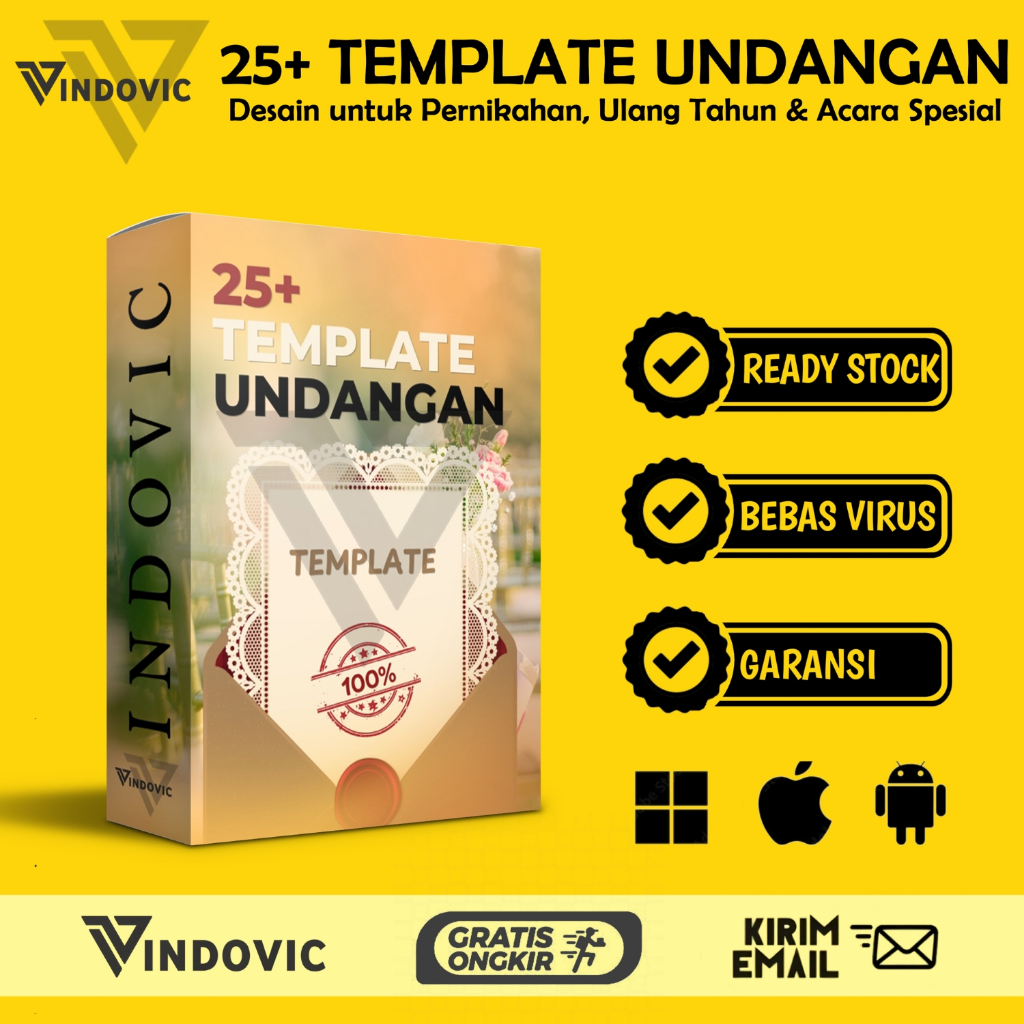 [T0978] 25+ Template Undangan Digital | Desain Undangan