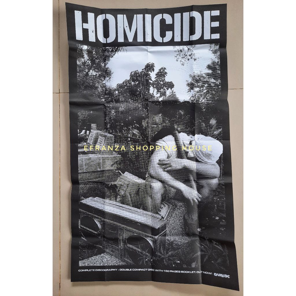 HOMICIDE poster asli - Complete Discography