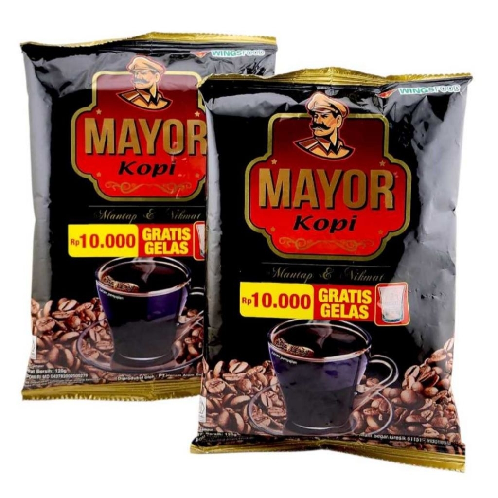 KOPI MAYOR kopi hitam bubuk 120g