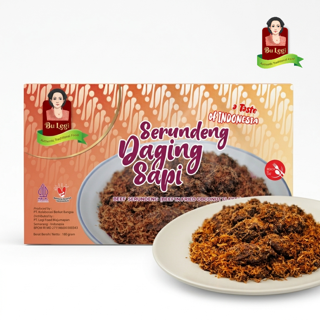 Serundeng Daging Sapi 180gr