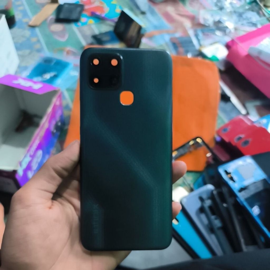 BACDOR TUTUP BELAKANG INFINIX SMART 6 HD LAYAK PAKAI MINUS LECET PEMAKAIAN ORIGINAL COPOTAN