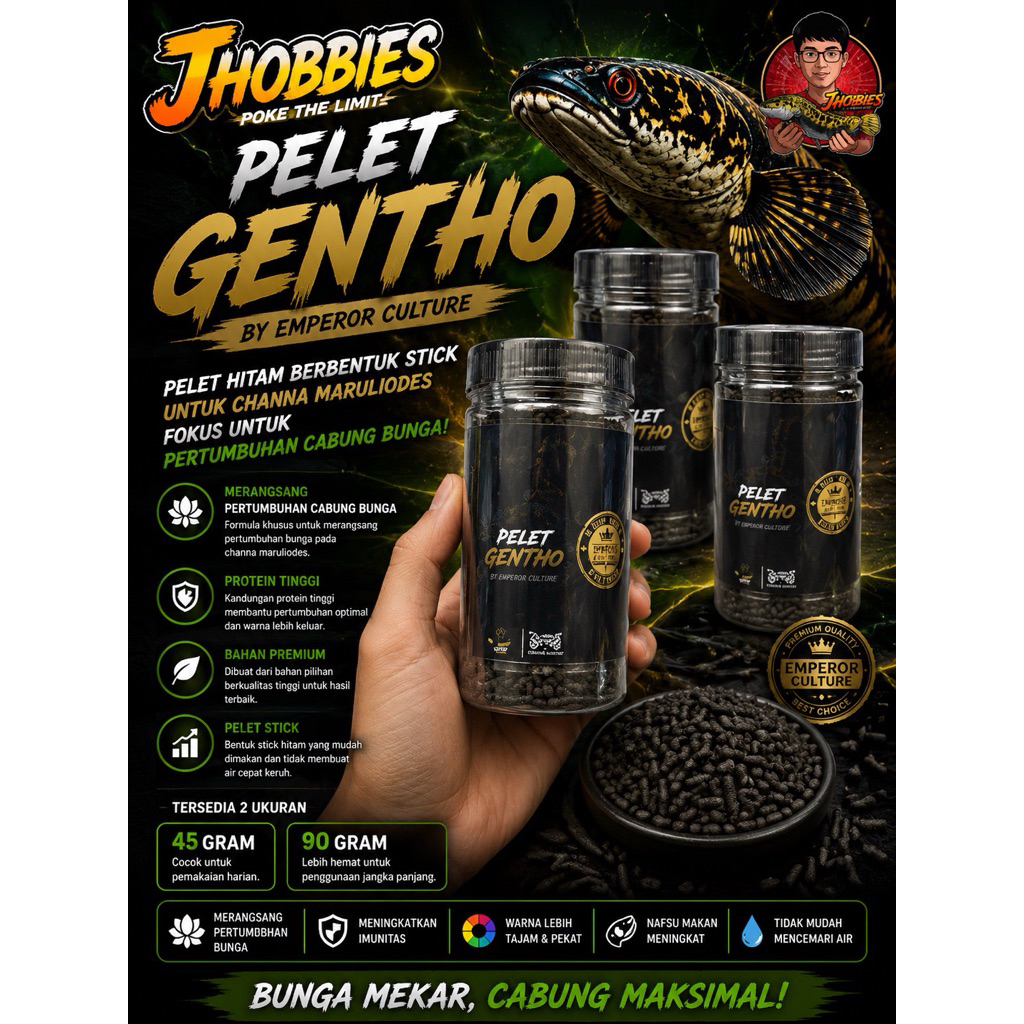 PELET GENTHO by TOBIL ORIGINAL 45 GR/ 90 GR
