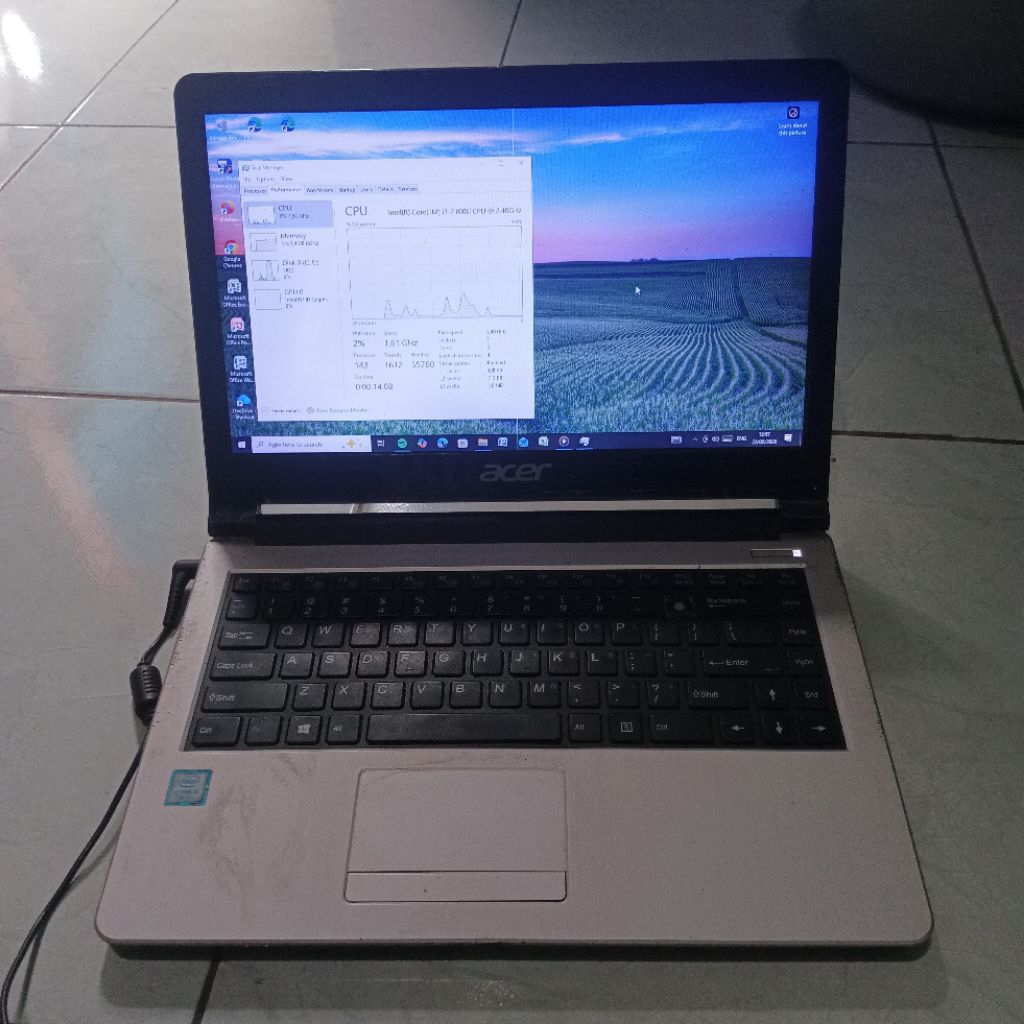 Laptop Acer Z476 Core i3 gen 7 murah
