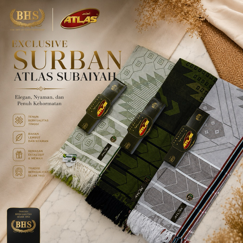 Surban Atlas Bhs Subaiyah / Surban Atlas