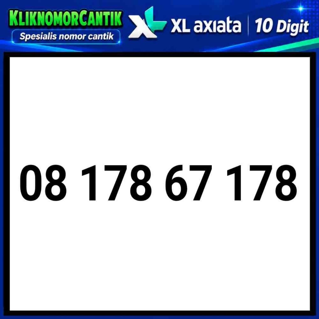 nomor cantik XL 10 Digit 4G&5G kartu perdana XL 10 Angka A9