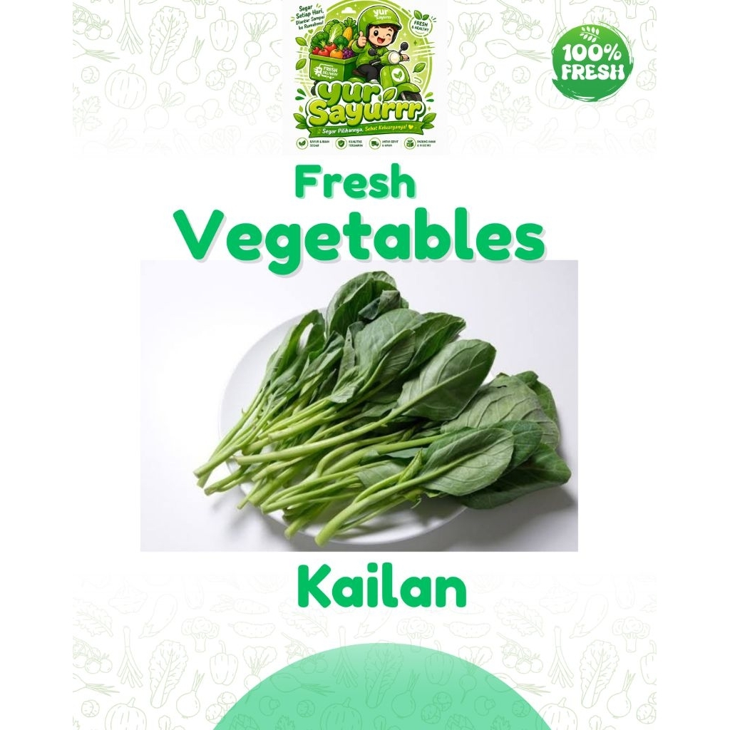 Sayur Kailan Segar
