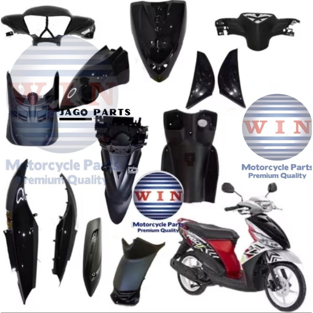Body Set | Complete Set Body Halus Kasar Mio J 2012-2014 Merk Win
