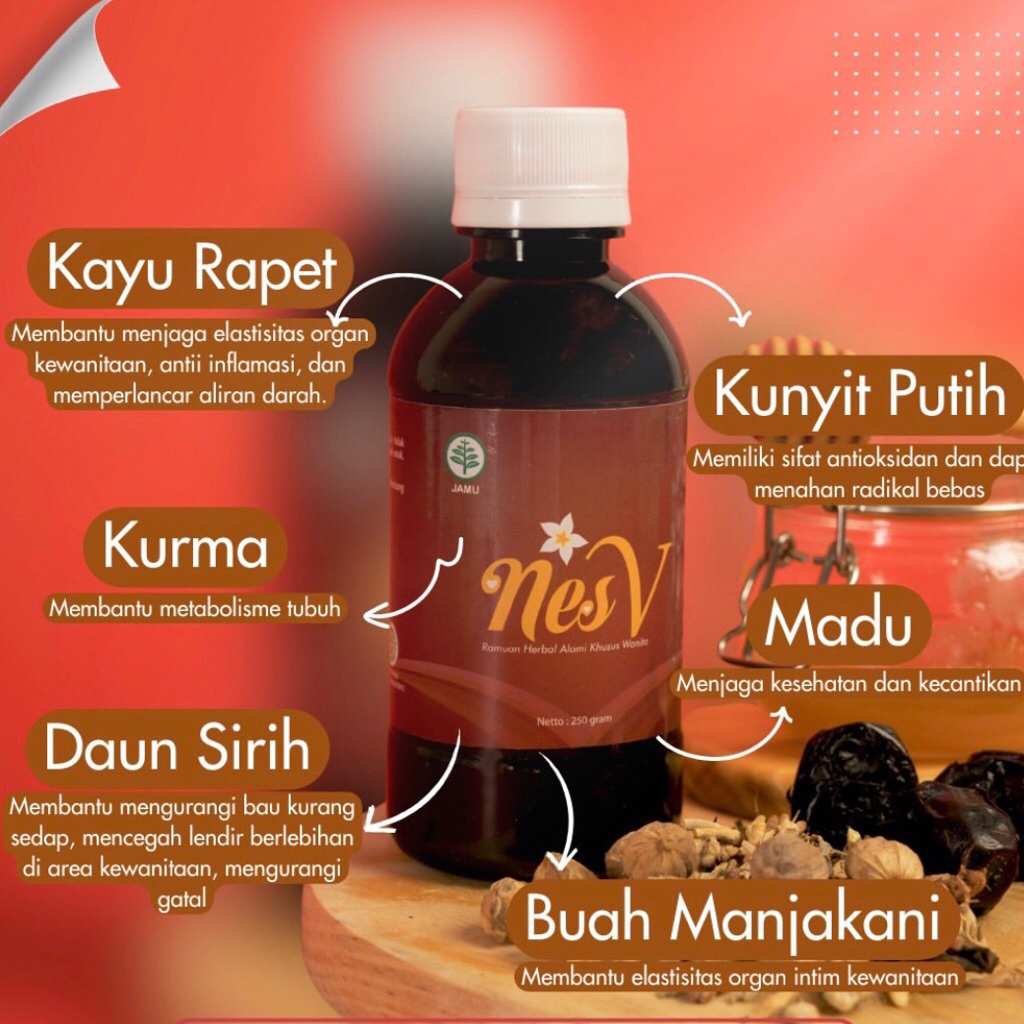 NES V HWI ( KEMASAN LAMA ) / NESV Original 250 Gram DISTRIBUTOR PRODUK HWI
