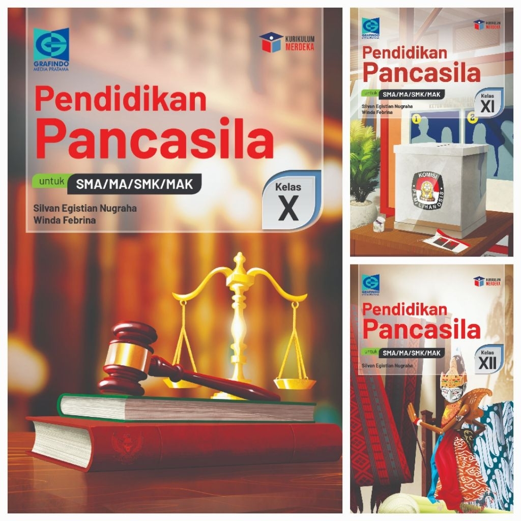 PENDIDIKAN PANCASILA KELAS 10-12 SMA/MA GRAFINDO