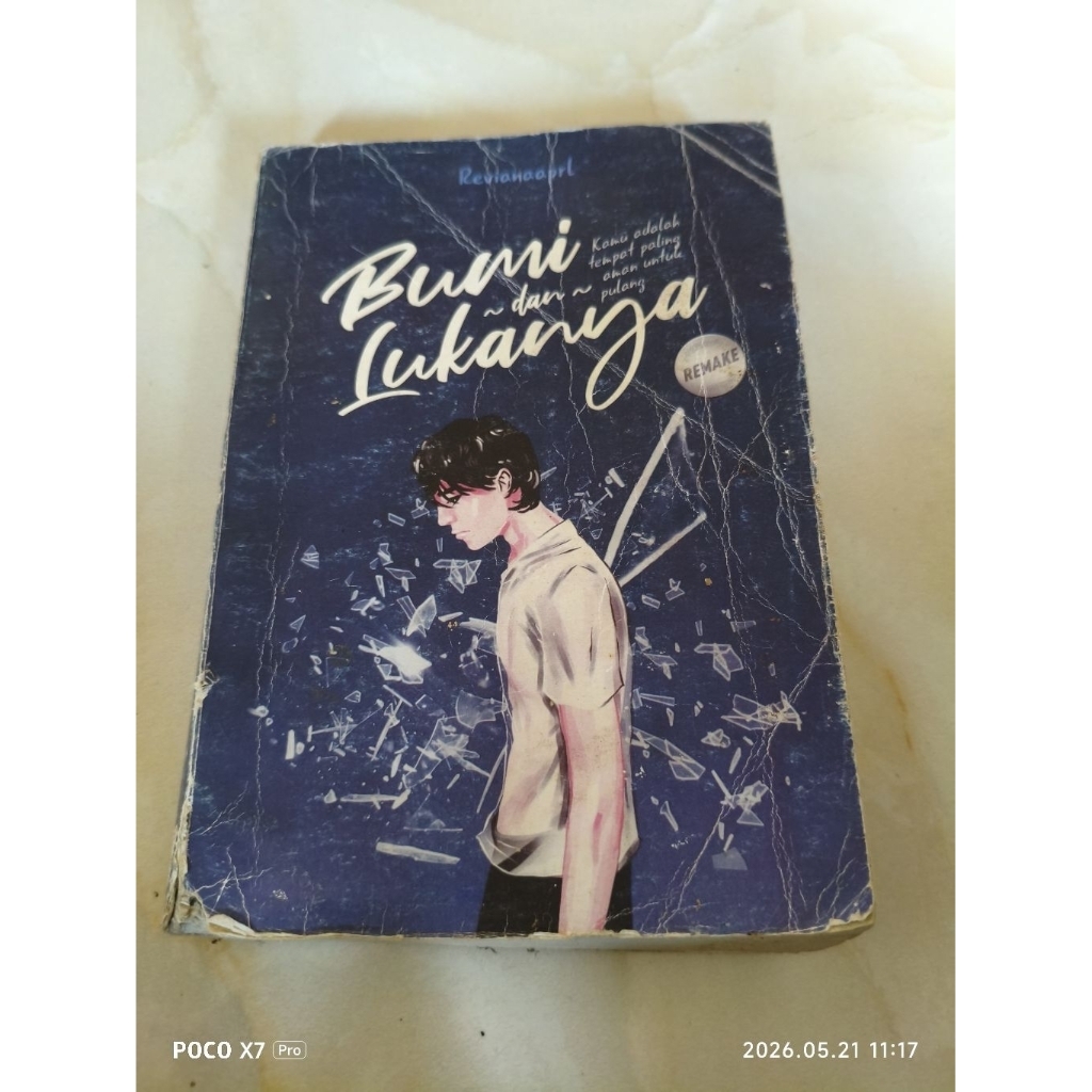 buku novel bumi dan lukanya original second