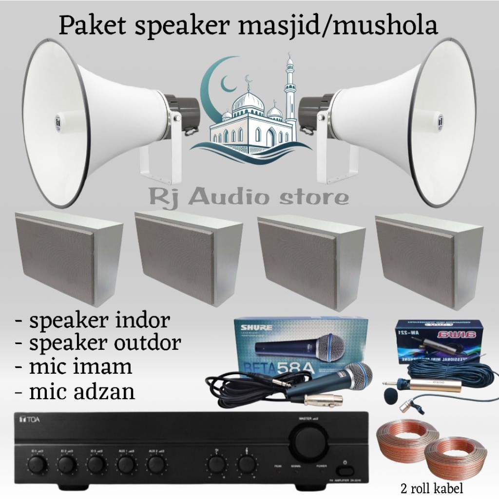 Paket Sound System Masjid / Mushola