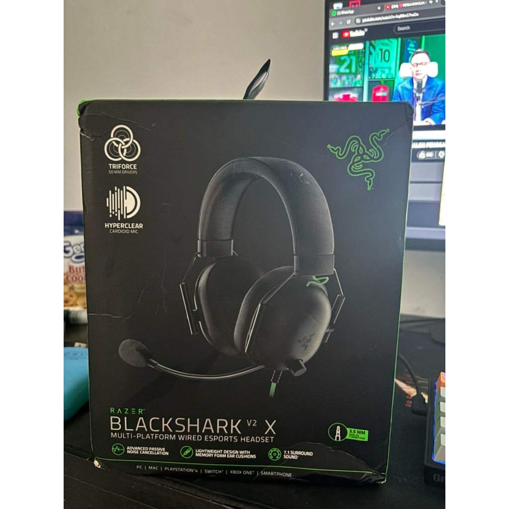 Headphone Razer Blackshark v2 x