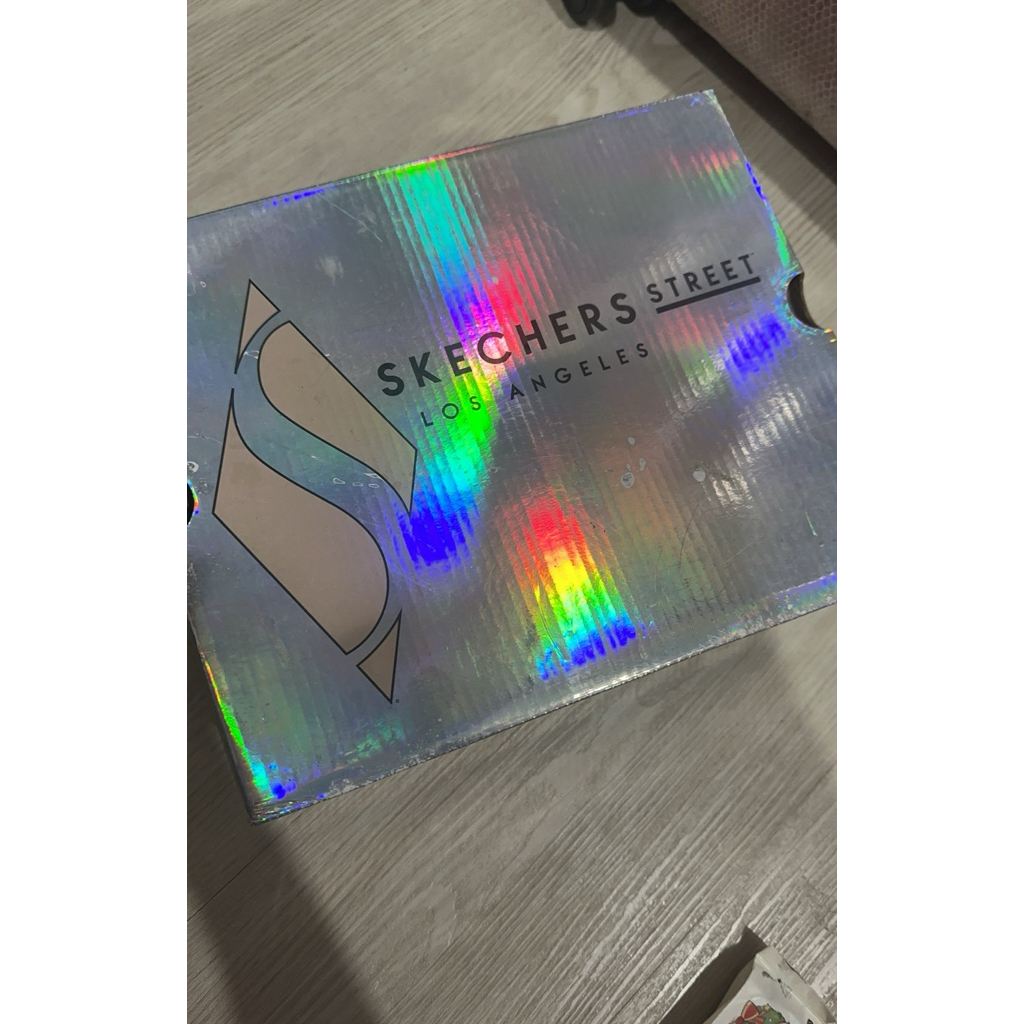 SKECHERS KIDS SEPATU PUTIH ANAK sekolah
