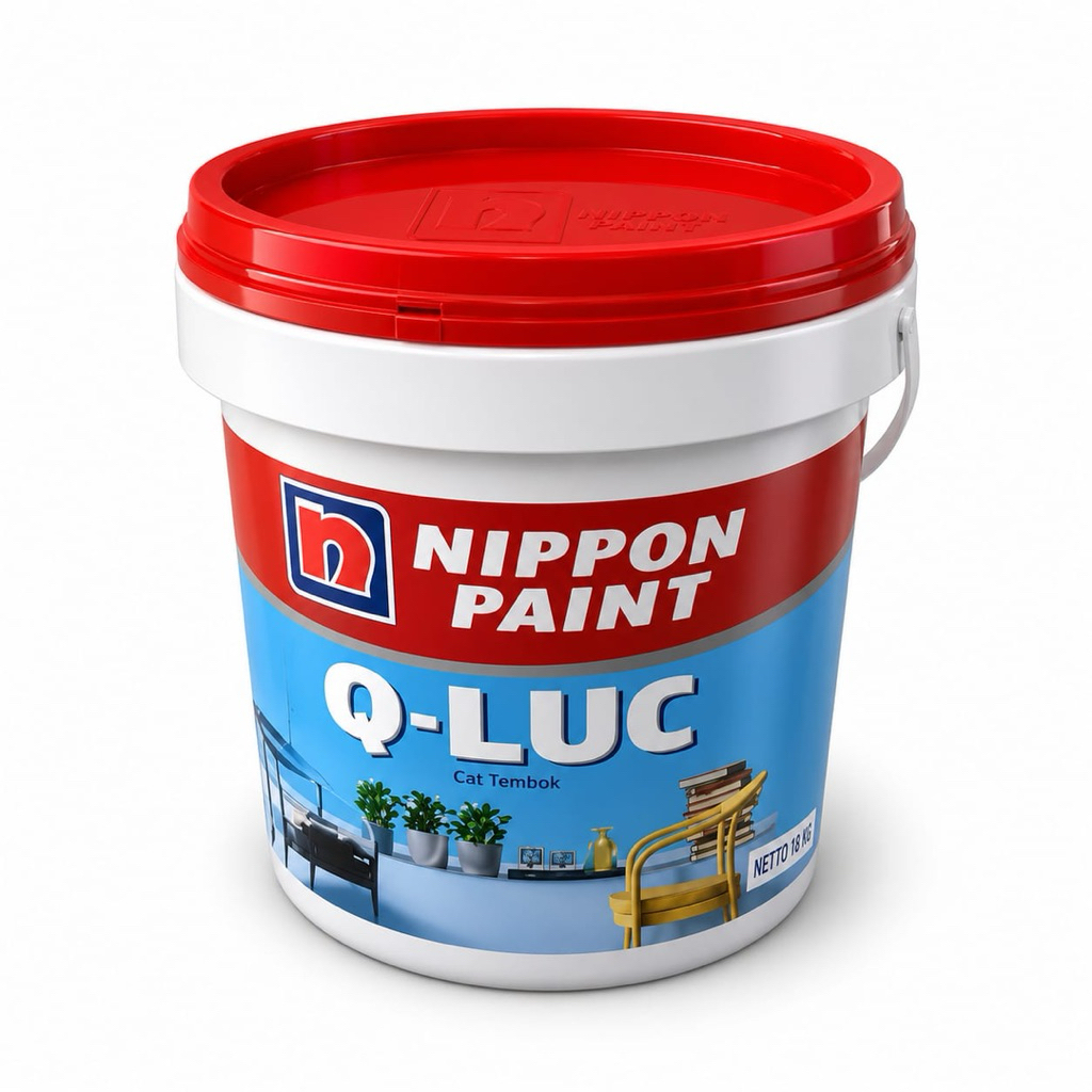 Cat Tembok Qluc 1505 Putih 18 Kg, Nippon Paint Qluc 1505 Putih 18 Kg, Co