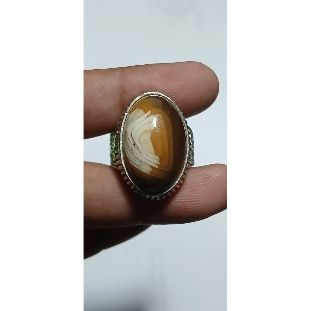 batu akik Sulaiman motif bungkem