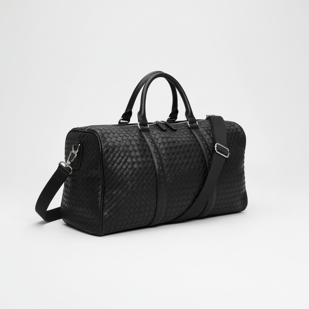 HASMEE - Tas Duffle Traveling Size Besar Kulit PVC