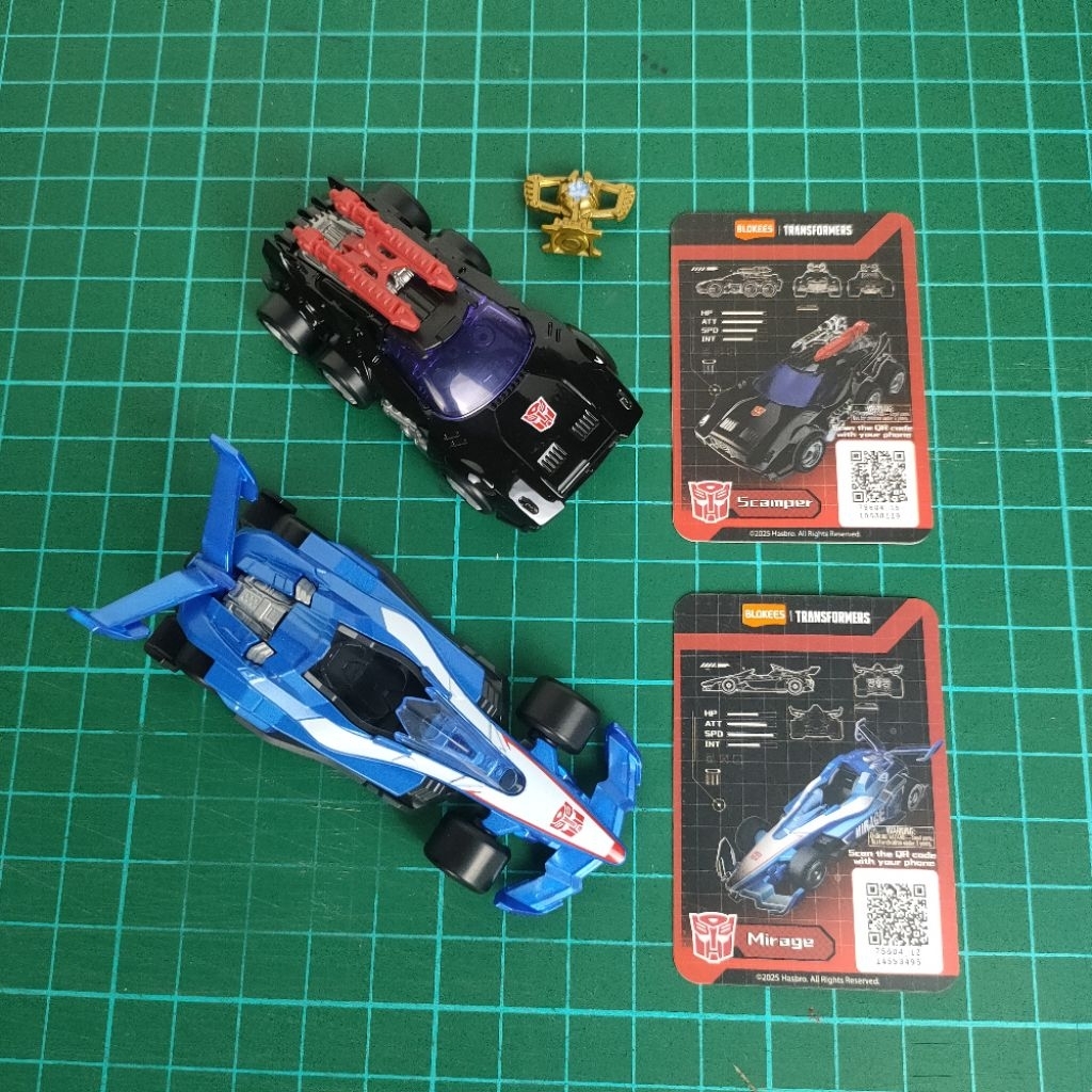 Blokees Wheels Transformers Scamper Mirage