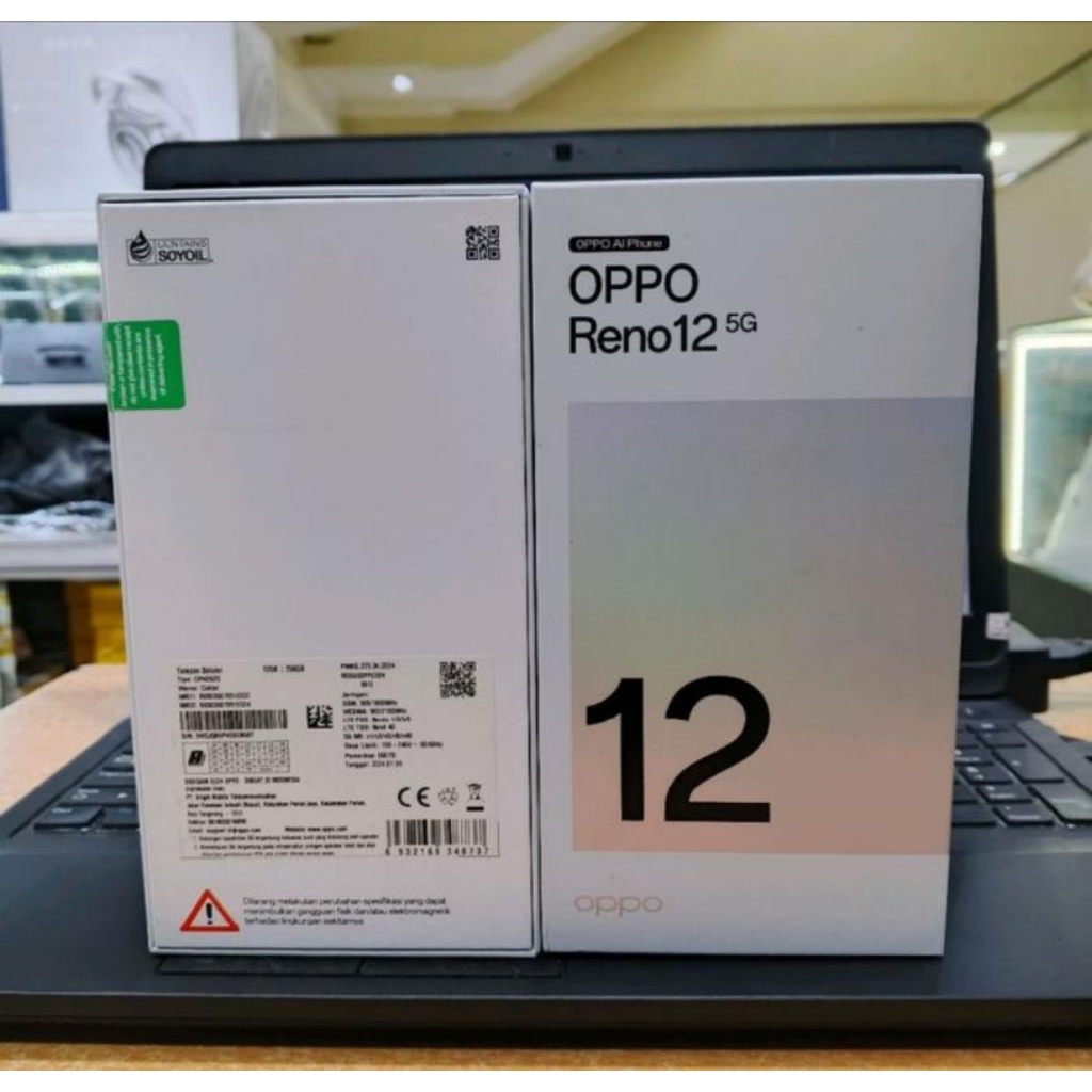 Dus Oppo Reno 12 5G Ori Copotan