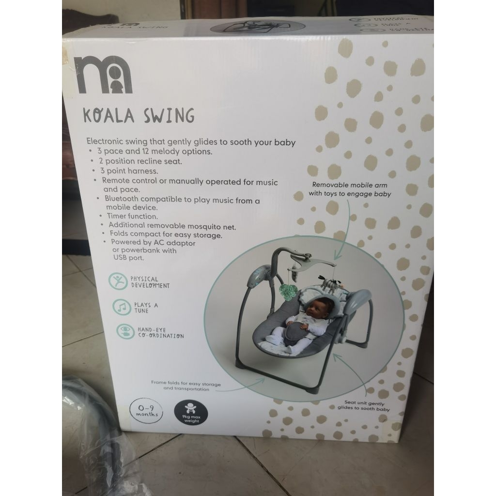 ayunan bayi elektrik, baby bouncer