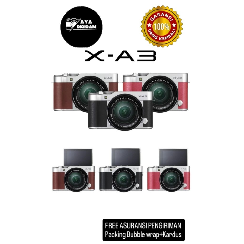 FUJIFILM XA-3/KAMERA FUJIFILM XA-3/KAMERA MILLORES FUJIFILM