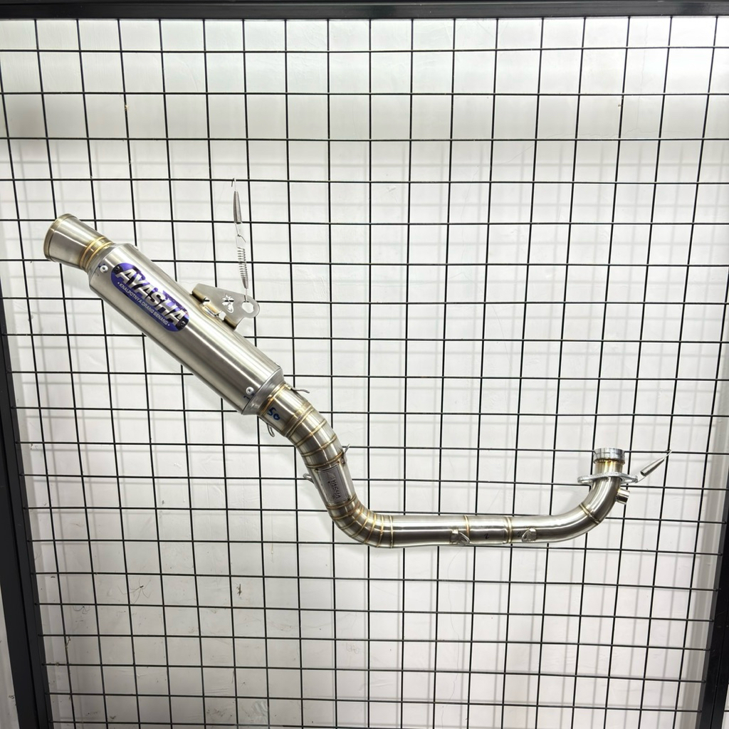 Knalpot Aerox Old Aerox New Head MX Original Ayasha V-1