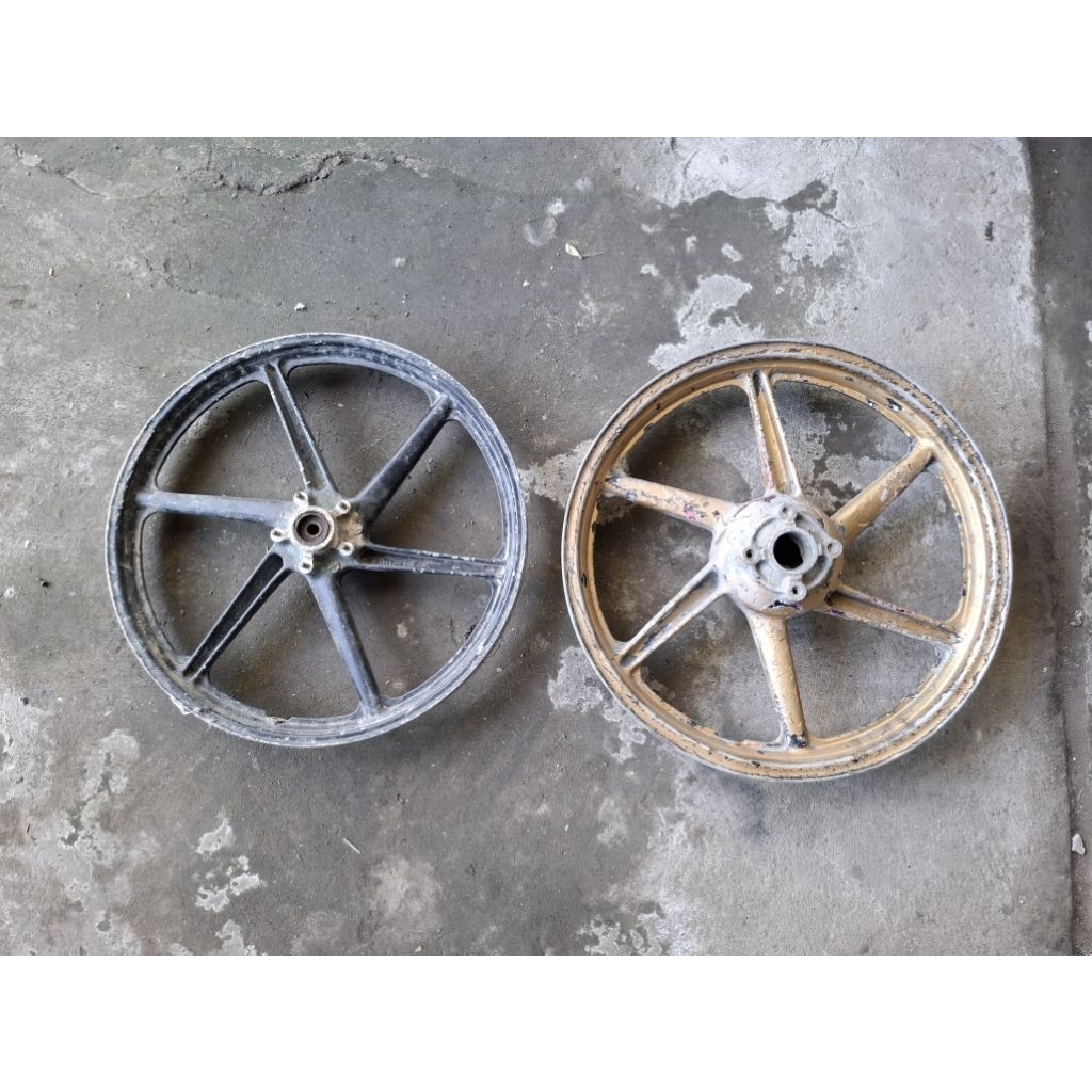 velg racing depan belakang honda sonic 125 rs cbu thailand original