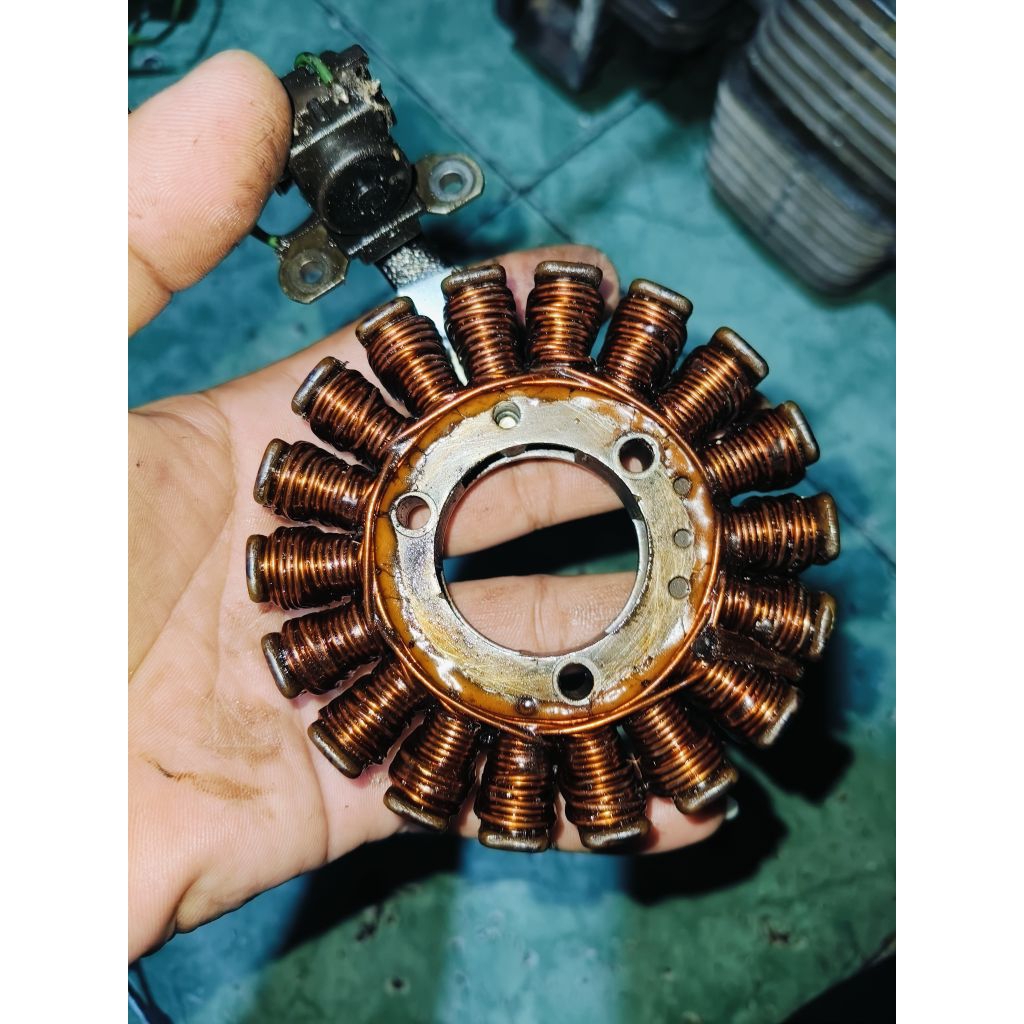 spul sepul Suzuki thunder tander 125cc barang masih bagus cabutan copotan motor asli