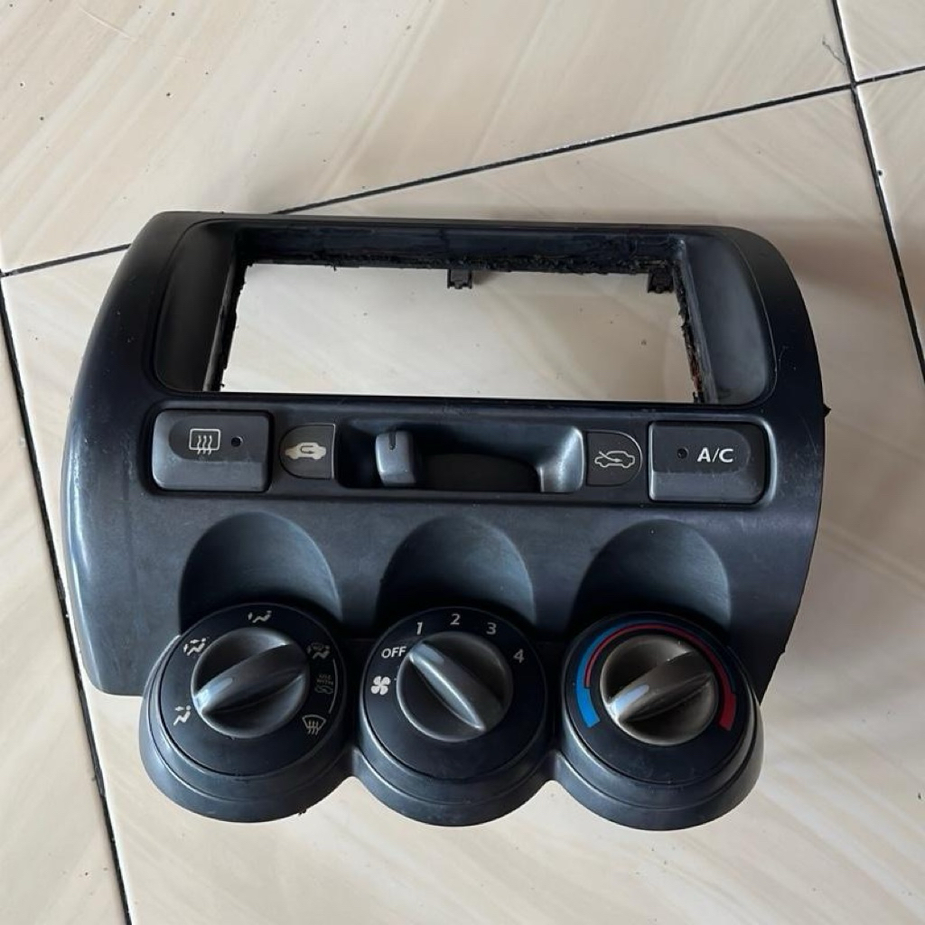 cover head unit honda jazz gd 3 original lepasan