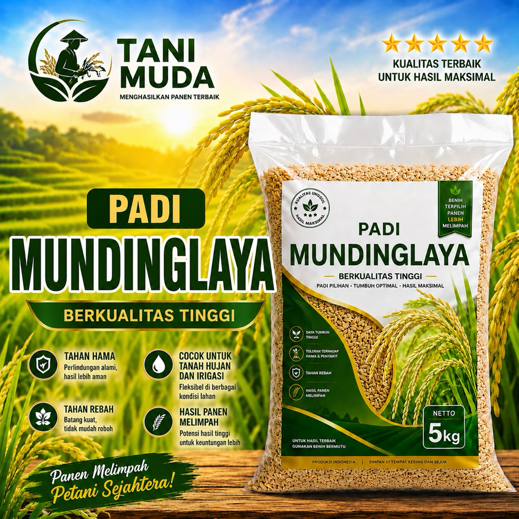 PADI UNGGUL MUNDING LAYA 5KG