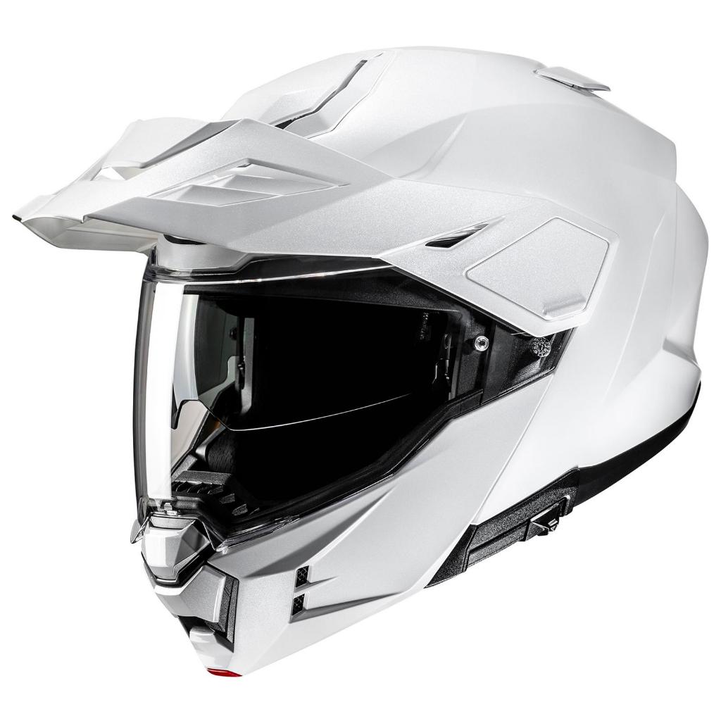 HELM HJC i80 WHITE GLOSSY FULL FACE MODULAR HELMET HJC MODULAR ORIGINAL