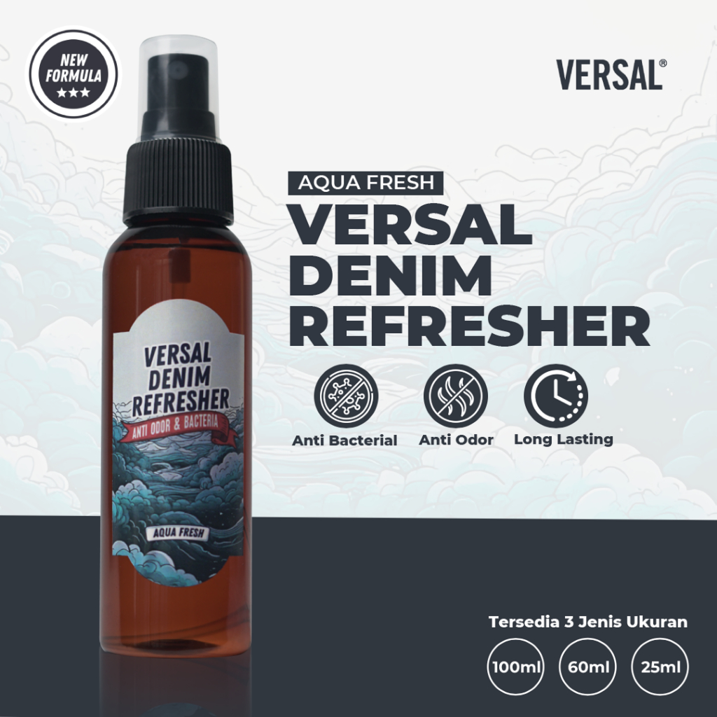 Versal The Finest- AQUA FRESH VERSAL DENIM REFRESHER (Ready Stock)