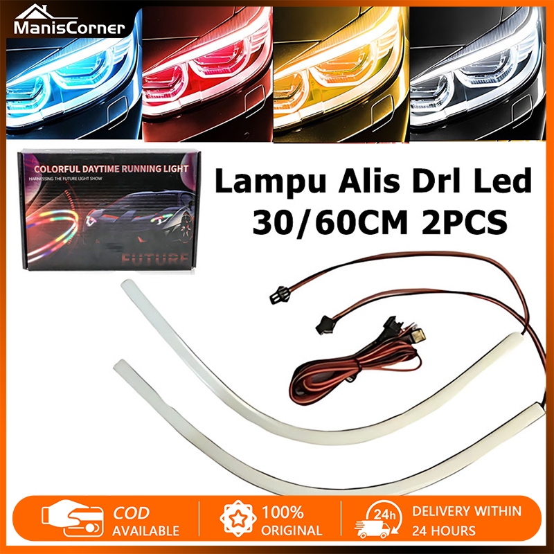 Lampu Alis Drl Led 30 CM 1 Mode Grade A Premium Class Mrek Aes Original