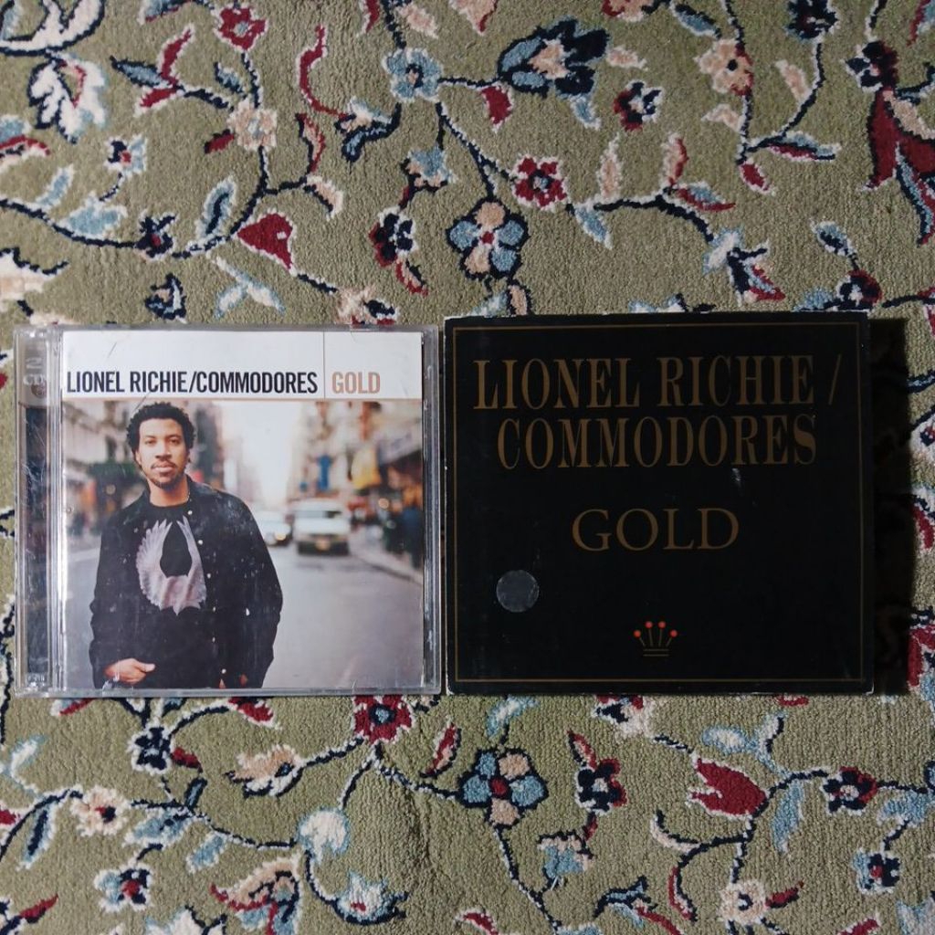 CD LIONEL RICHIE / COMMODORES - GOLD (2 DISC)