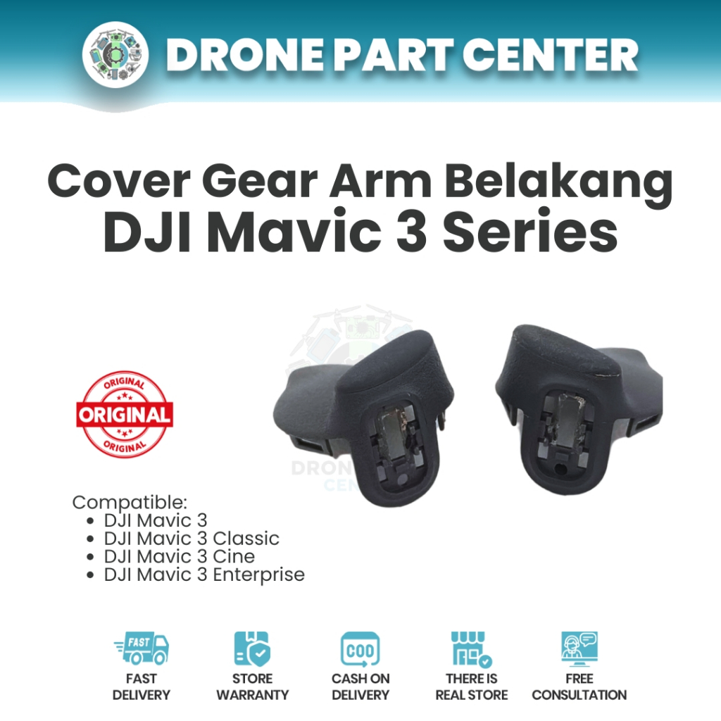 Cover Gear Belakang Arm DJI Mavic 3 - DJI Mavic 3 Cine - DJI Mavic 3 Pro - DJI Mavic 3 Pro Cine - DJ