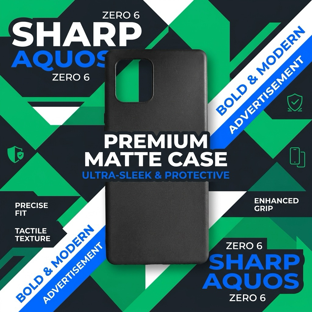 Casing Sharp Aquos Zero 6 Anti Knock Carbon Case - Full Protection Shockproof Slim Case