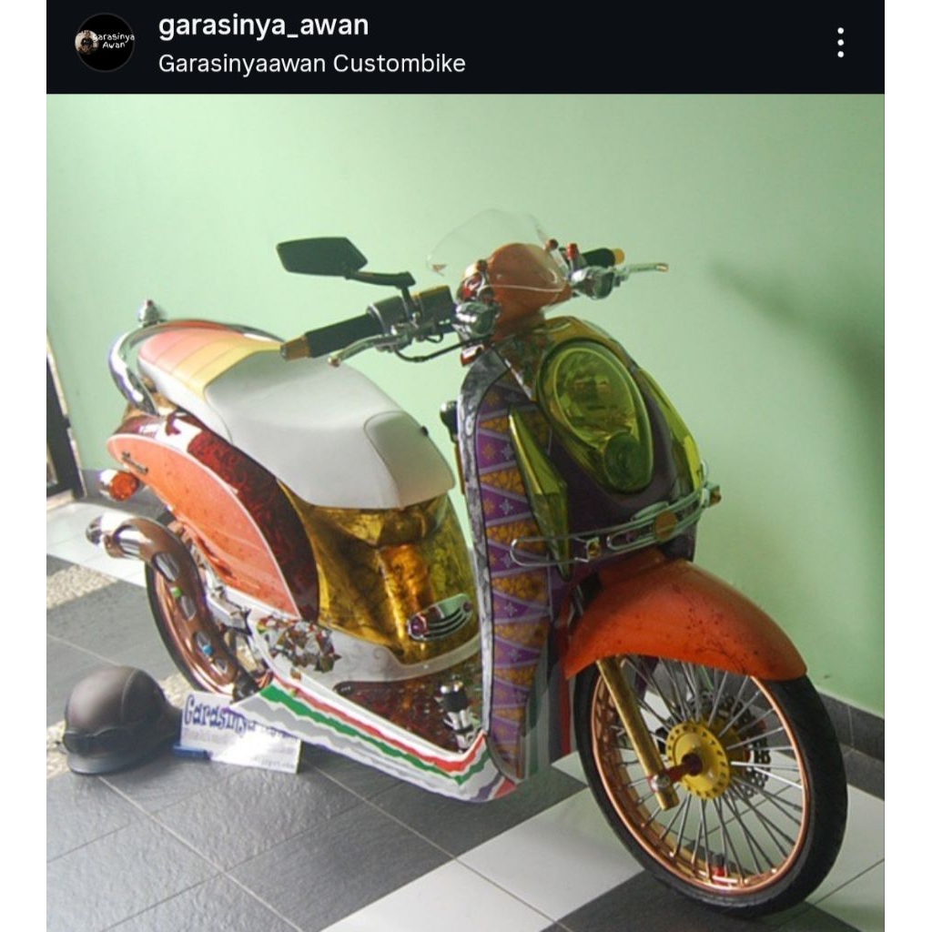Pelek TK Racing Ring 16 jari jari custom