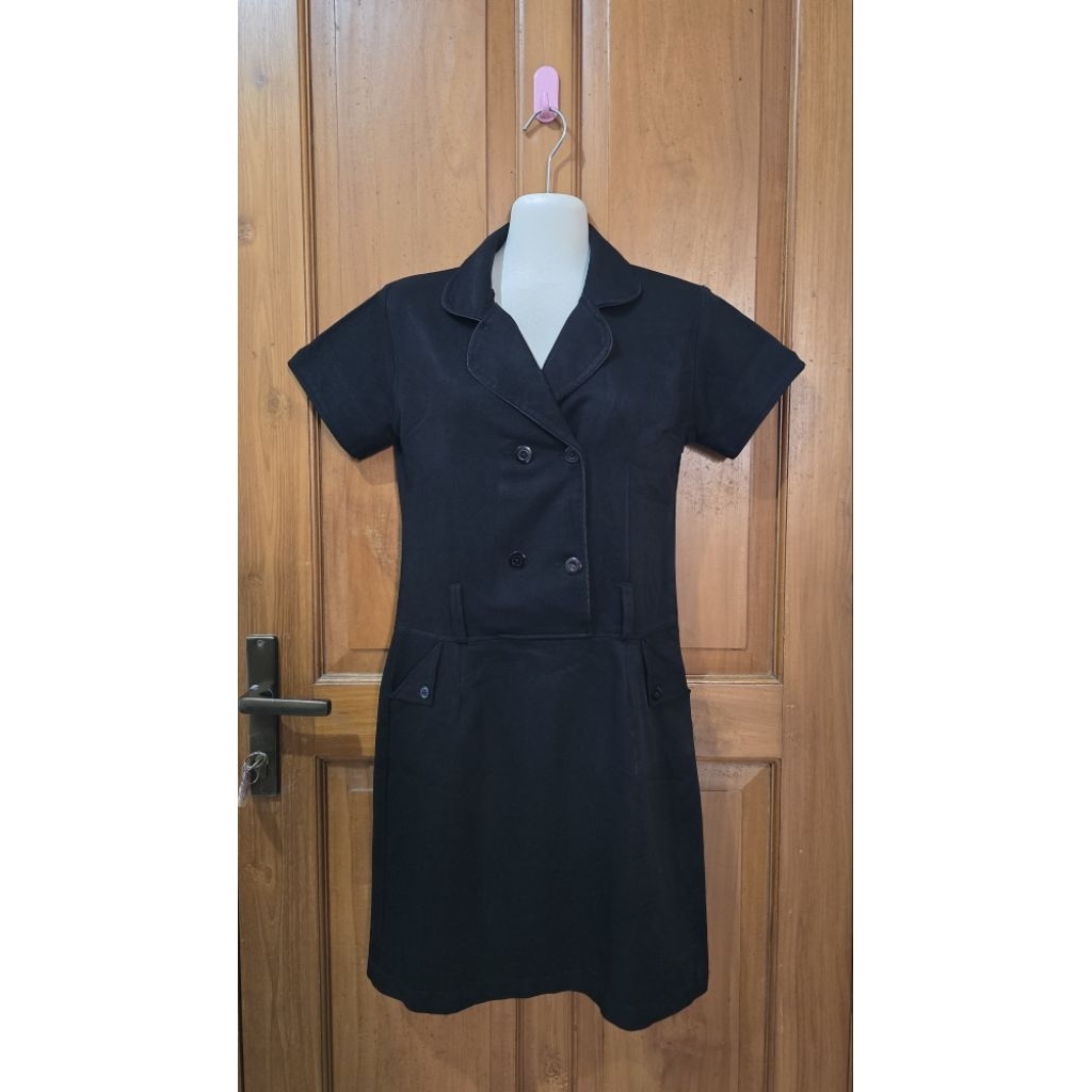 BLAZER DRESS HITAM
