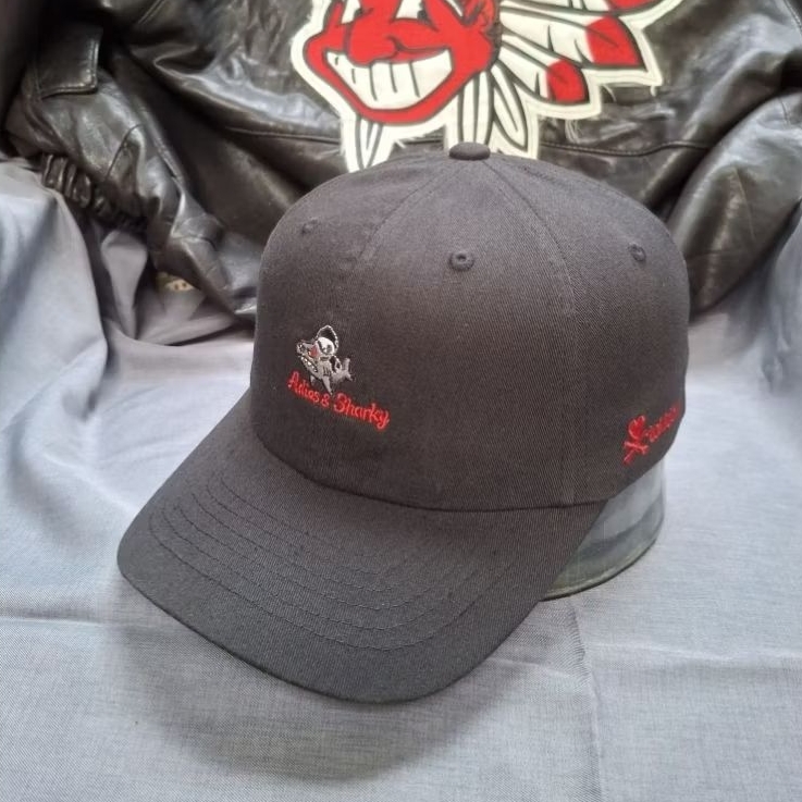 Topi Vintage Tokidoki TKDK Adios & Sharky Cap Original Headwear Black