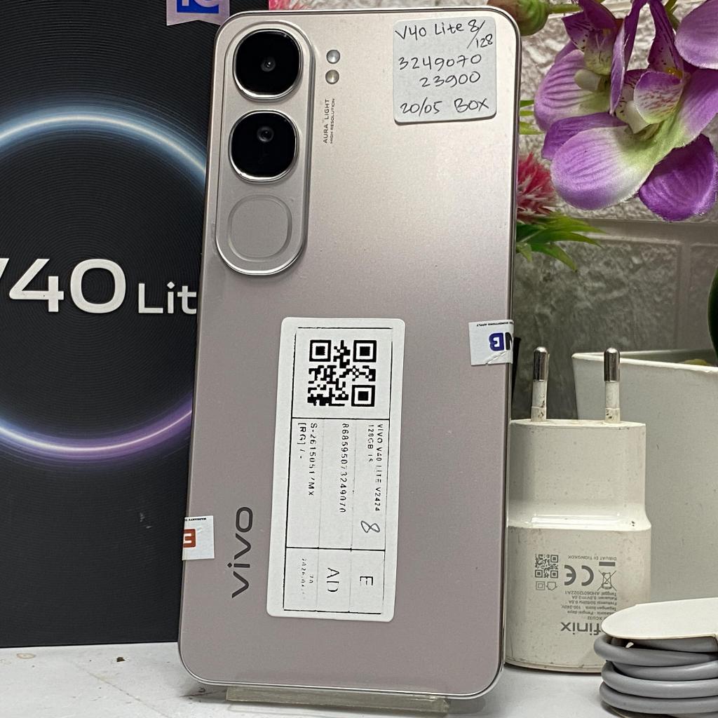 Vivo V40 Lite (4G) 8/128GB Fullset Bekas Second Original