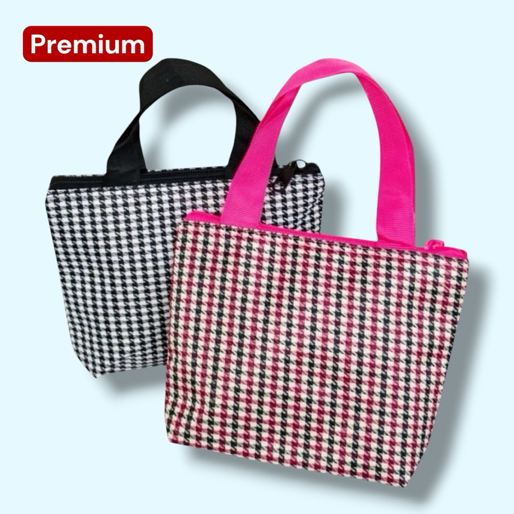 Pouch Jinjing Kecil Wanita Mini Handbag Elegan Kulit Sintetis Premium Tas Simple Kekinian