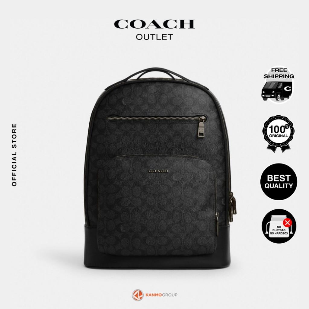 Coach Ethan Backpack In Signature - Tas Ransel Pria