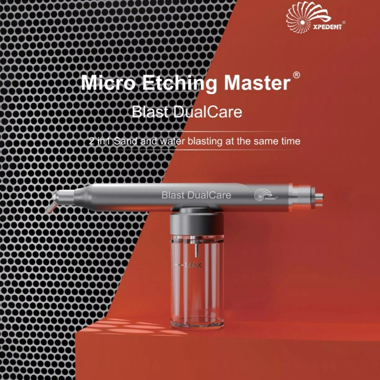 XPEDENT Dental Sandblaster Micro Etching Master Blast DualCare Air Abrasion Sandblasting Orthodontic