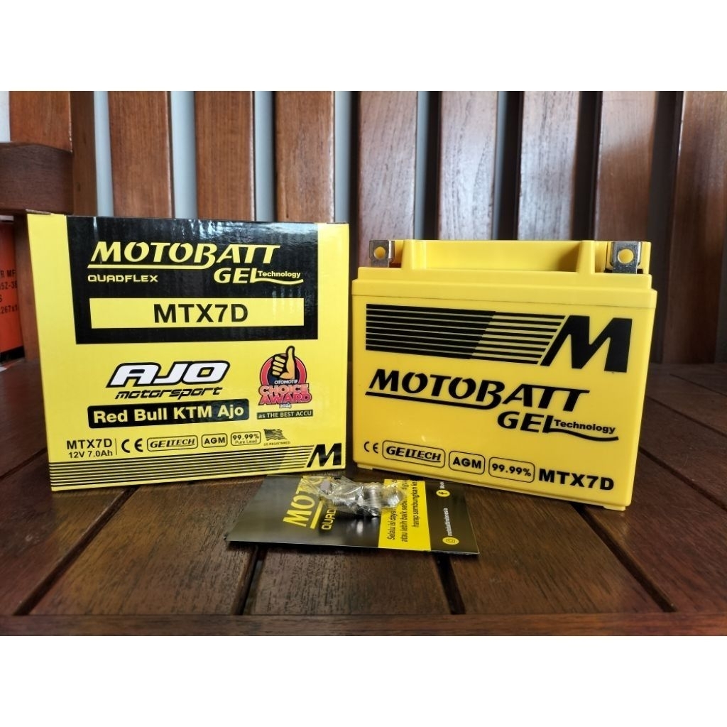 Aki Motobatt MTX7D SCORPIO