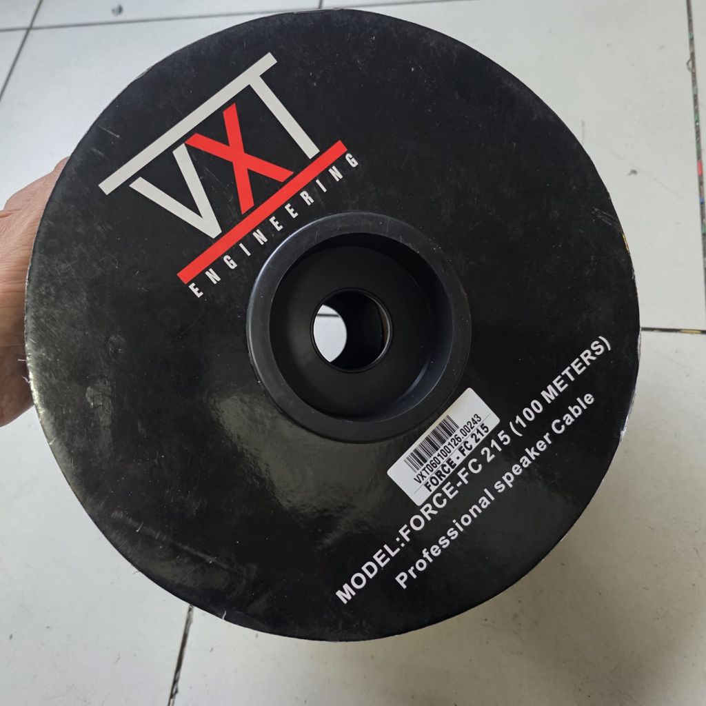 KABEL SPEAKER VXT FORCE FC 2x1,5 ORIGINAL 100 METER